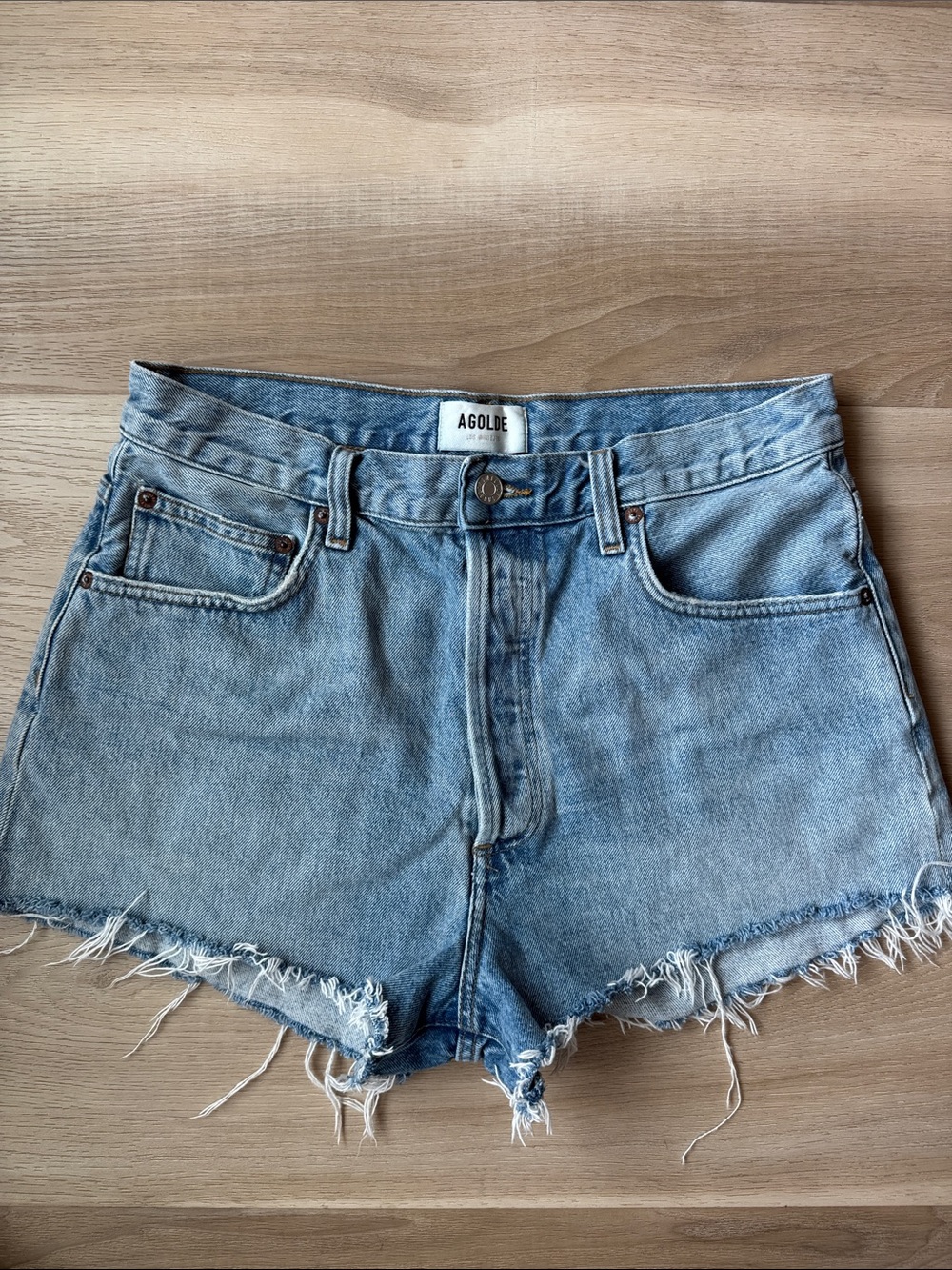 AGOLDE - Mila Cut Off Shorts